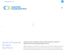 Tablet Screenshot of leginvest.com